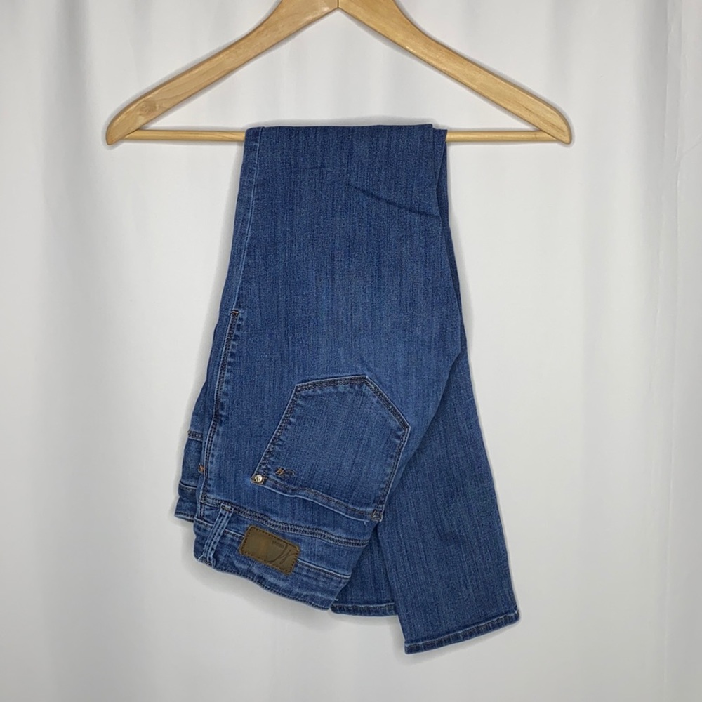 Mavi “Adriana” Mid-Rise Super Skinny Jeans